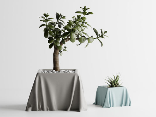 Silk Cloth Pot – 3D Printed Fabric-Inspired Pot